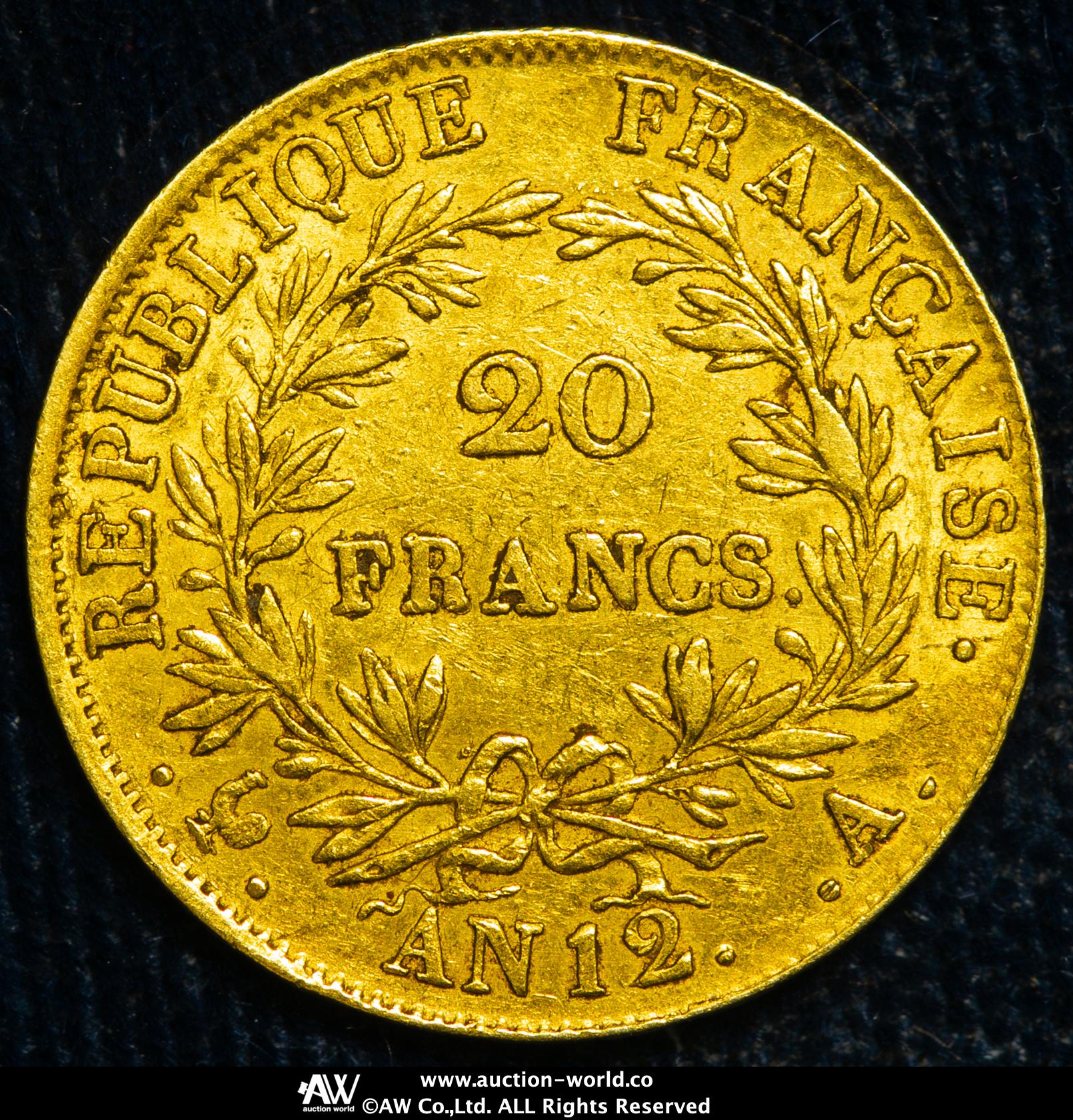貨幣博物館 | FRANCE Napoleon I ナポレオン1世（1802~15