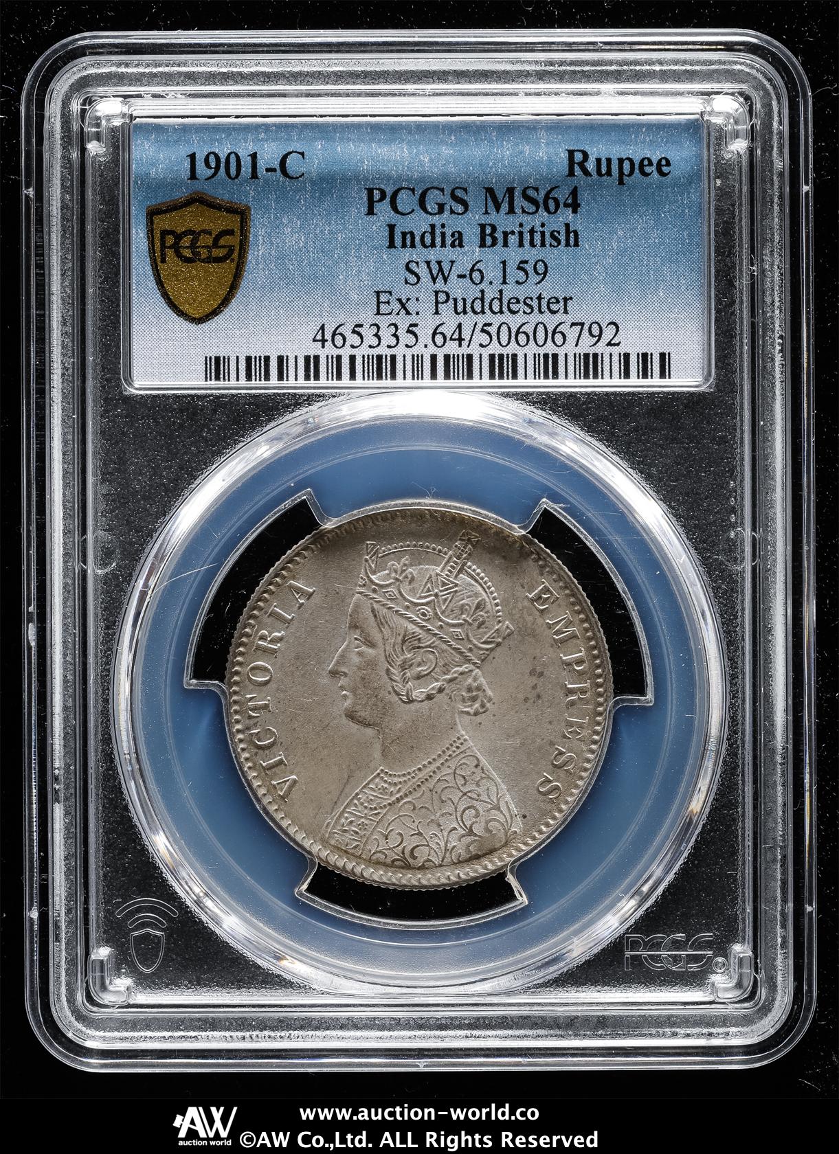 1900年 インドルピー MS 60 1900年 インドルピー MS 60 1900年 インドルピー MS 60 1900年