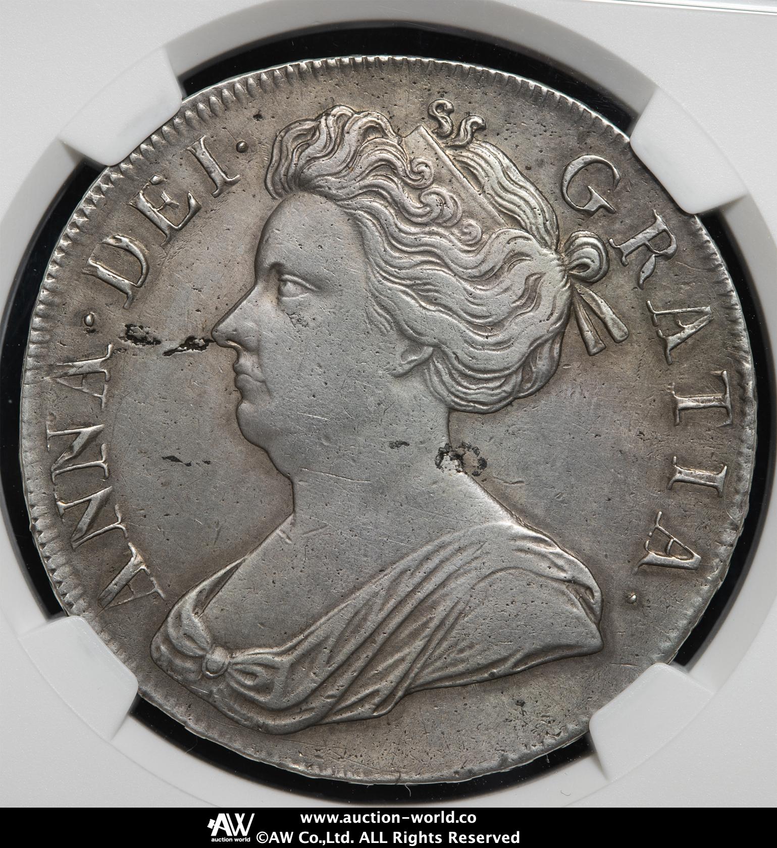 貨幣博物館 | GREAT BRITAIN Anne アン（1702~14） Crown 1707