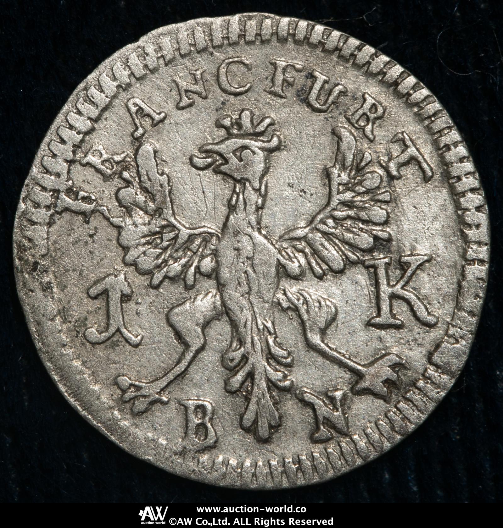 貨幣博物館 | GERMANY Frankfurt フランクフルト Kreuzer 1773BN VF