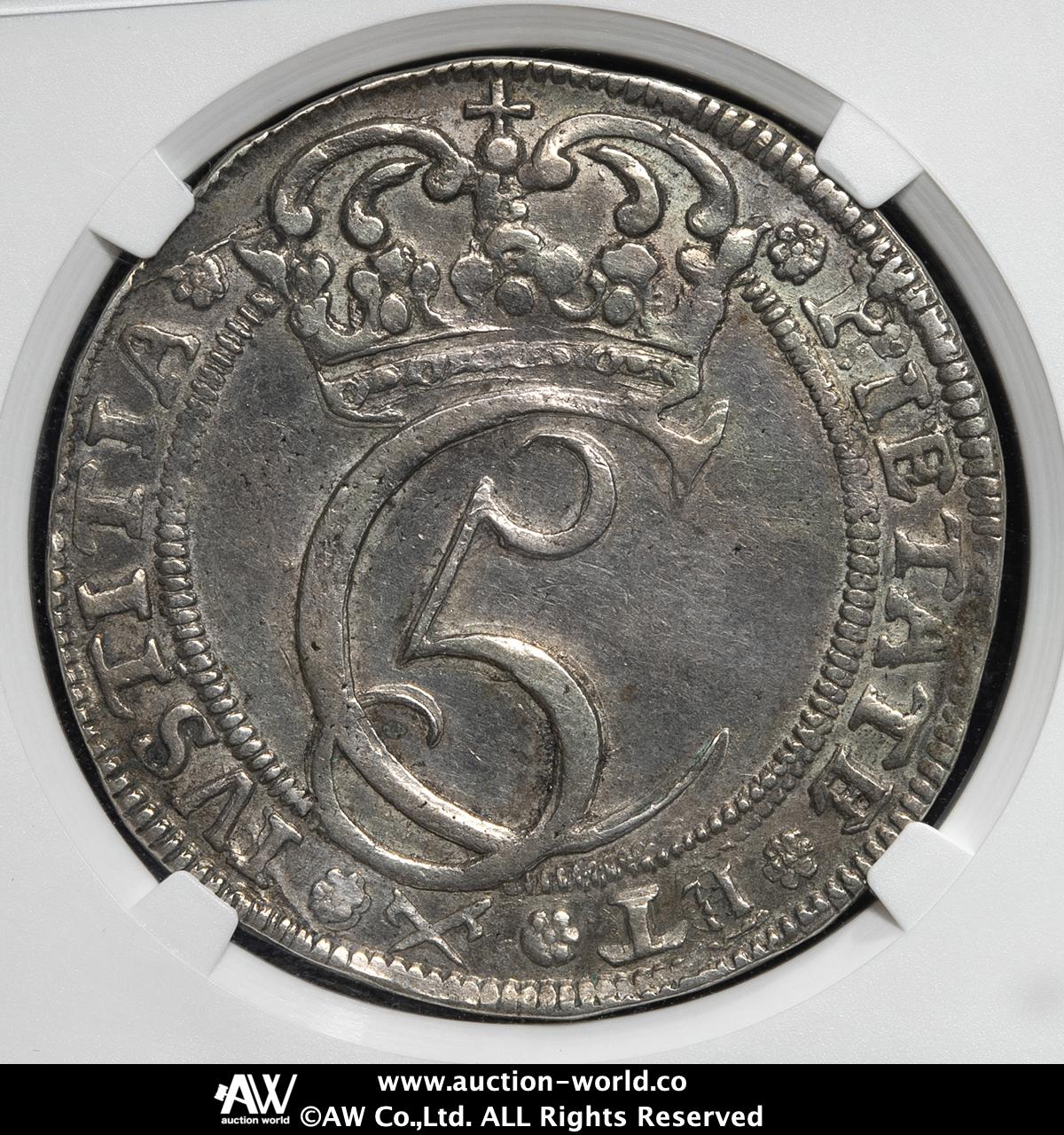 貨幣博物館 | DENMARK デンマーク Kroner （4Mark）1672 VF~EF