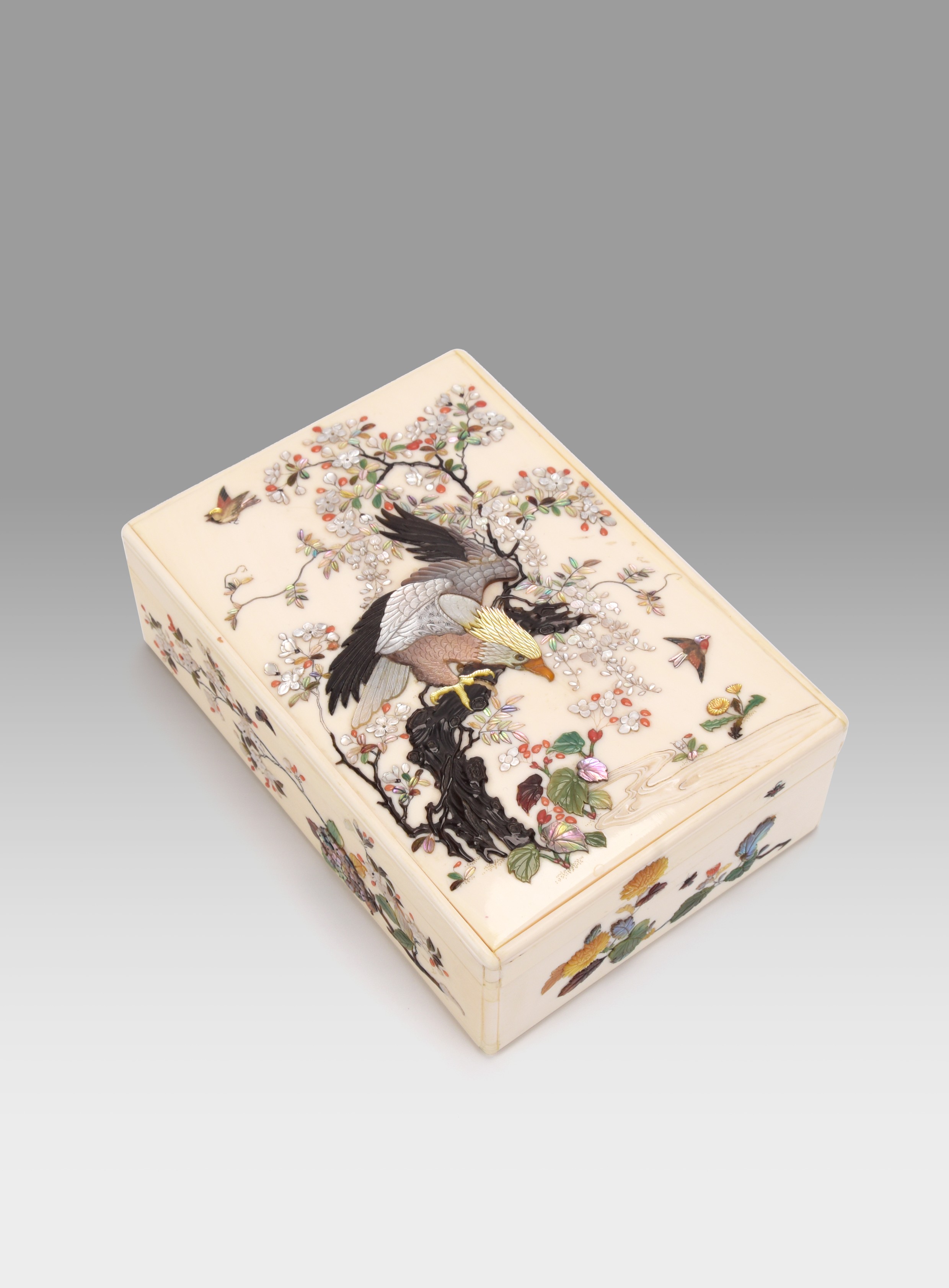 浮世繪孔雀40 呂紀(款) 鳳凰雙棲| Attributed to Lu Ji , Phoenix