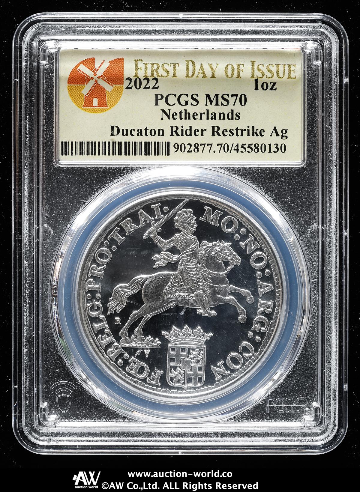 貨幣博物館 | NETHERLANDS Kingdom 連合王国 Restrike Ducaton