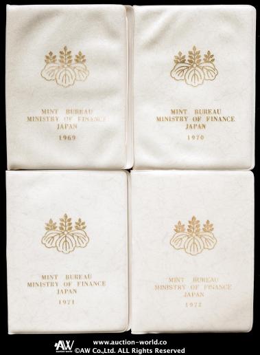 日本貨幣未使用 【MINT SET 】1998年• 2000年 6個　MS3 1996 China Coin Mint Set 6 BU coins in People's Bank of