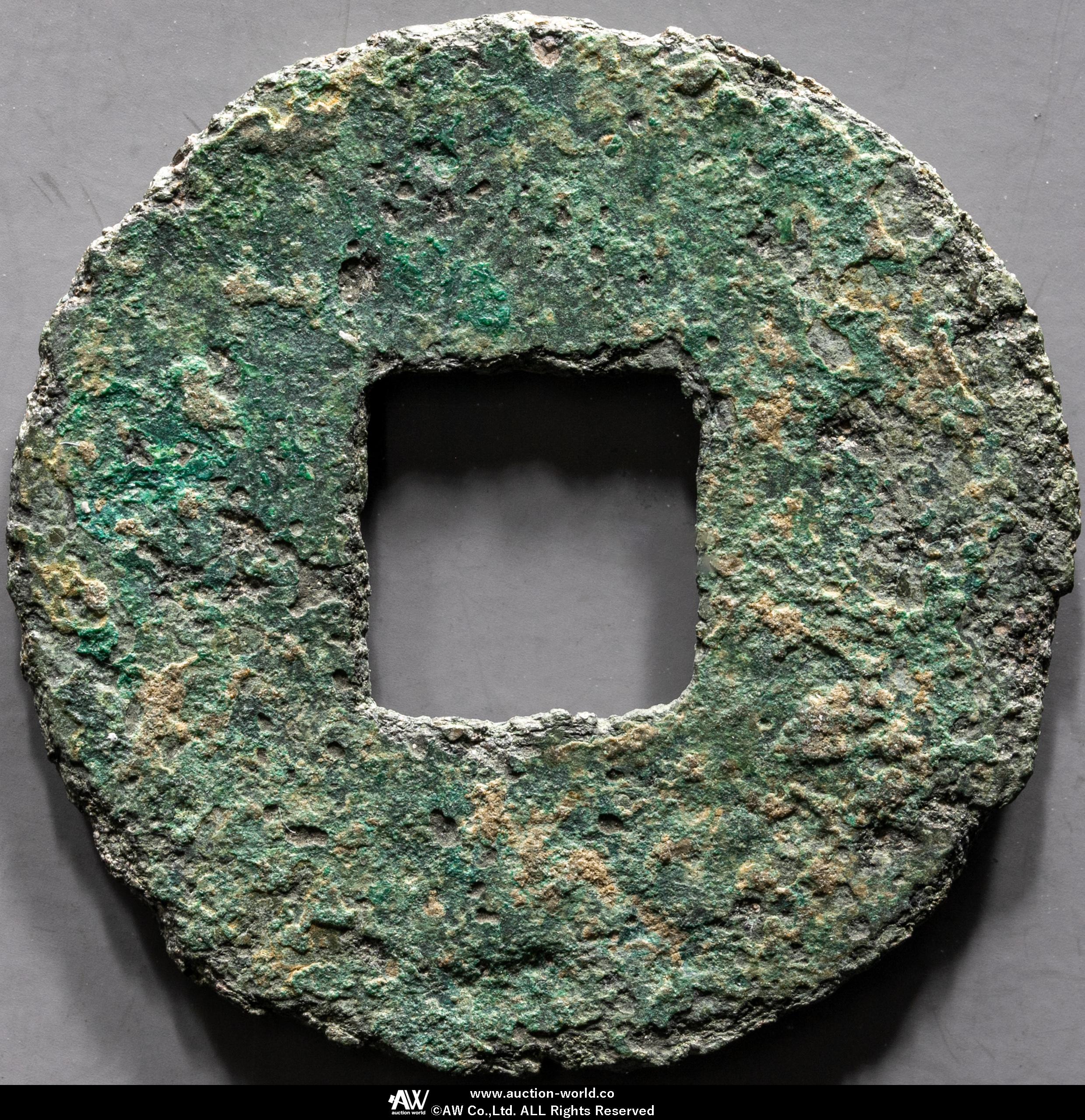 圜銭先秦 (XianQin) 一銖重十一両十四 M24092441 貨幣博物館 | 先秦 (XianQin) 圜銭:垣字銭