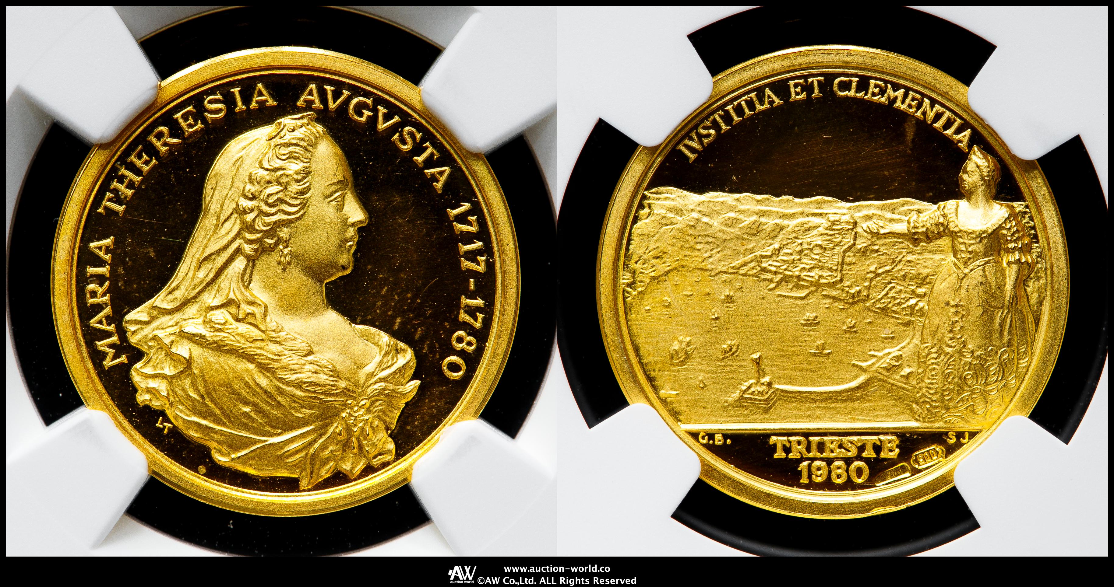 マリアテレジア 25シリング銀貨 NGC-PF66CAMEO 1967 マリアテレジア 生誕250周年記念 25シリング銀貨 1967年 リスト