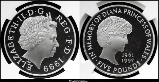 準最高鑑定　NGC-PF69　2010 オルダニー ウィリアム王子 婚約　箱付 イギリス領オルダニー島 2010年銘『ウィリアム&キャサリン婚約