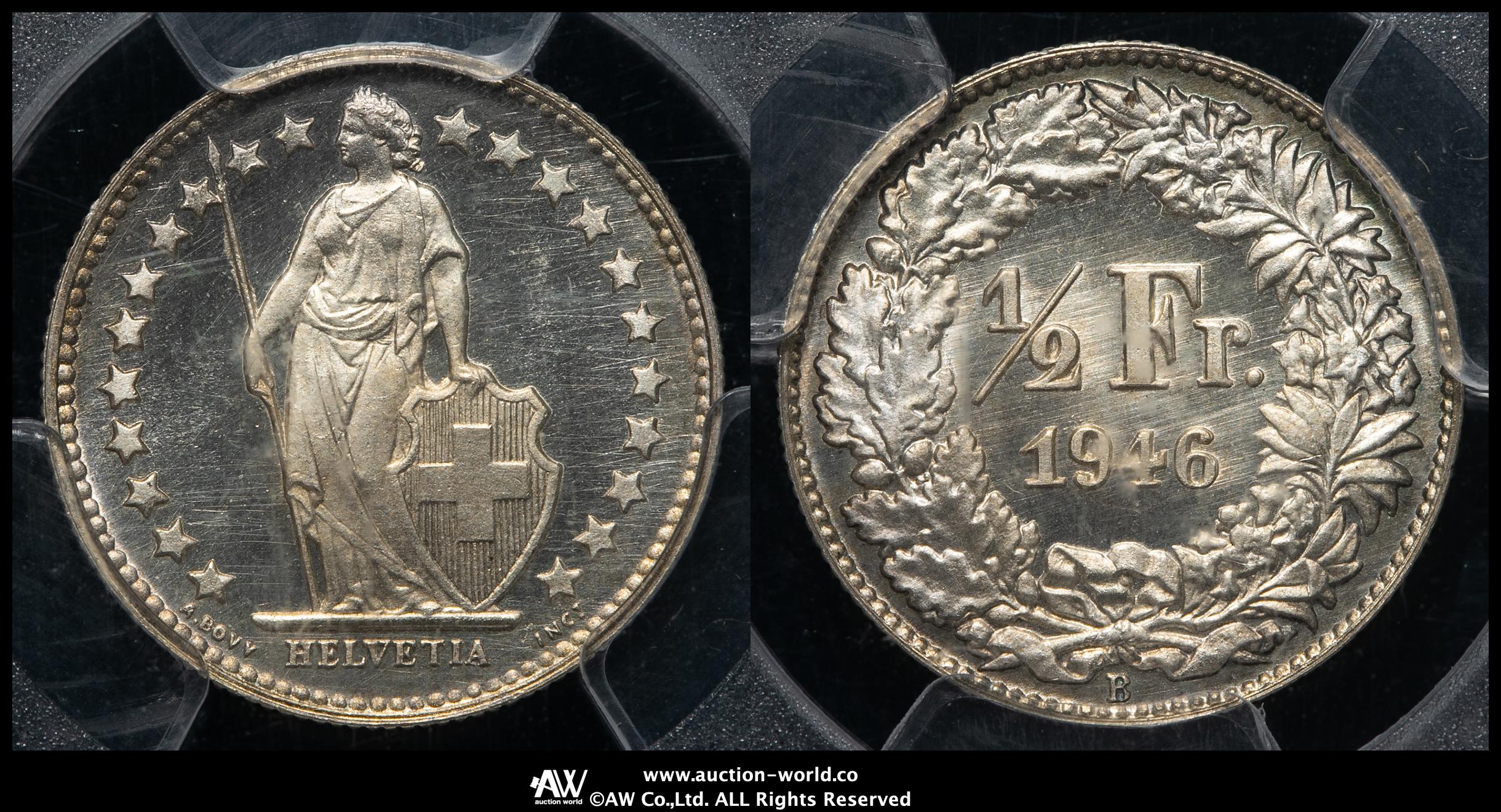 貨幣博物館 | SWITZERLAND Confederation スイス連邦 Specimen 1