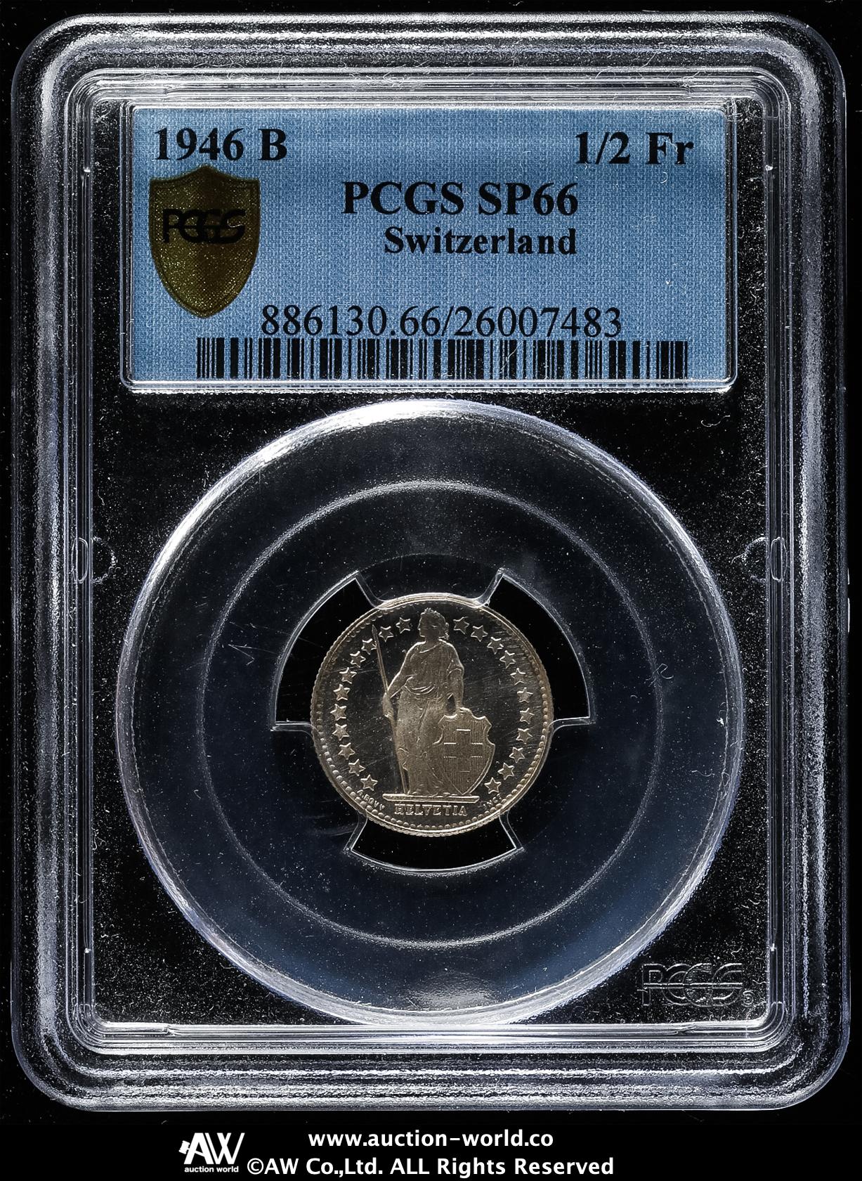 貨幣博物館 | SWITZERLAND Confederation スイス連邦 Specimen 1