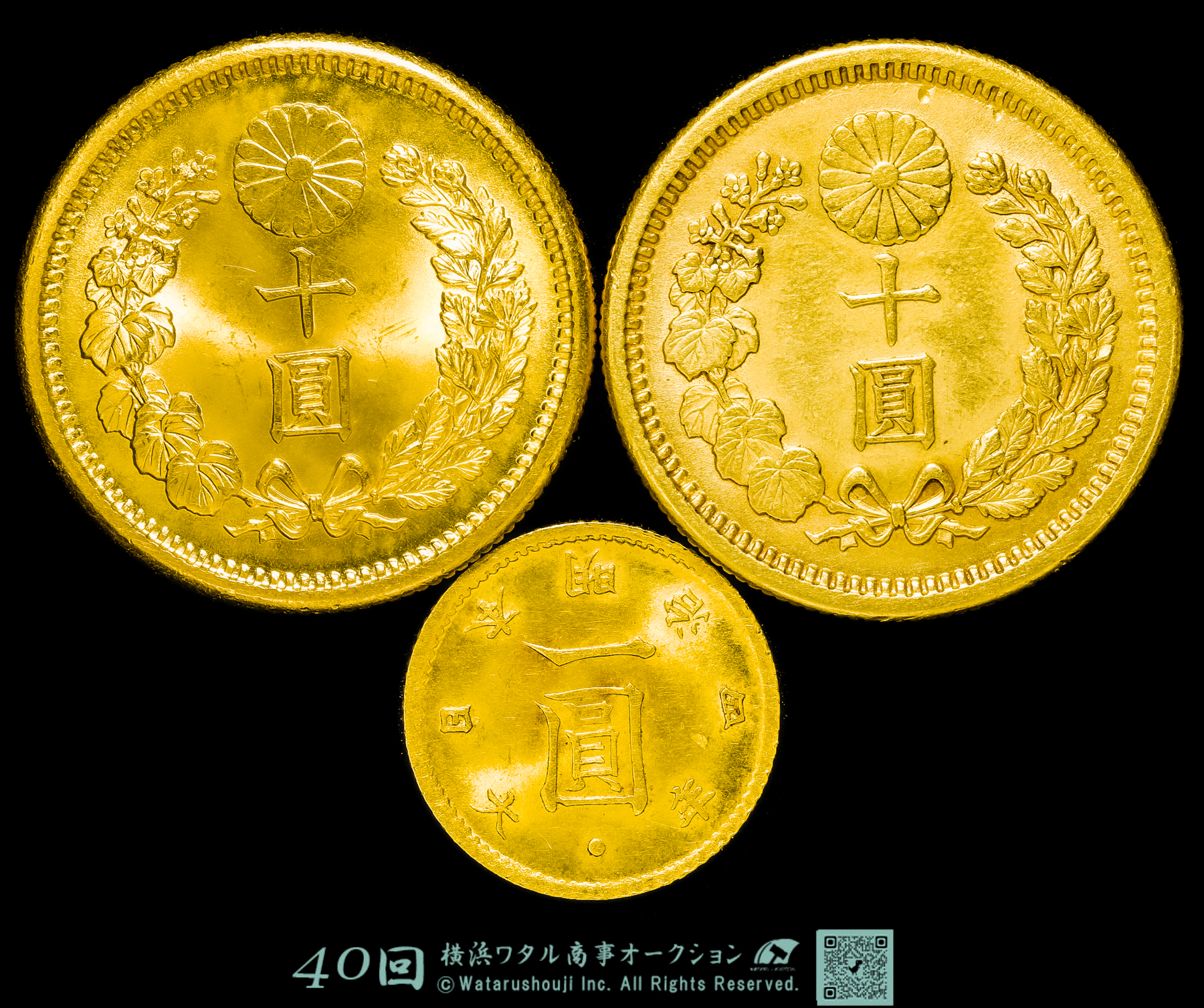 よし　ミニ金貨① ③ Auction-World