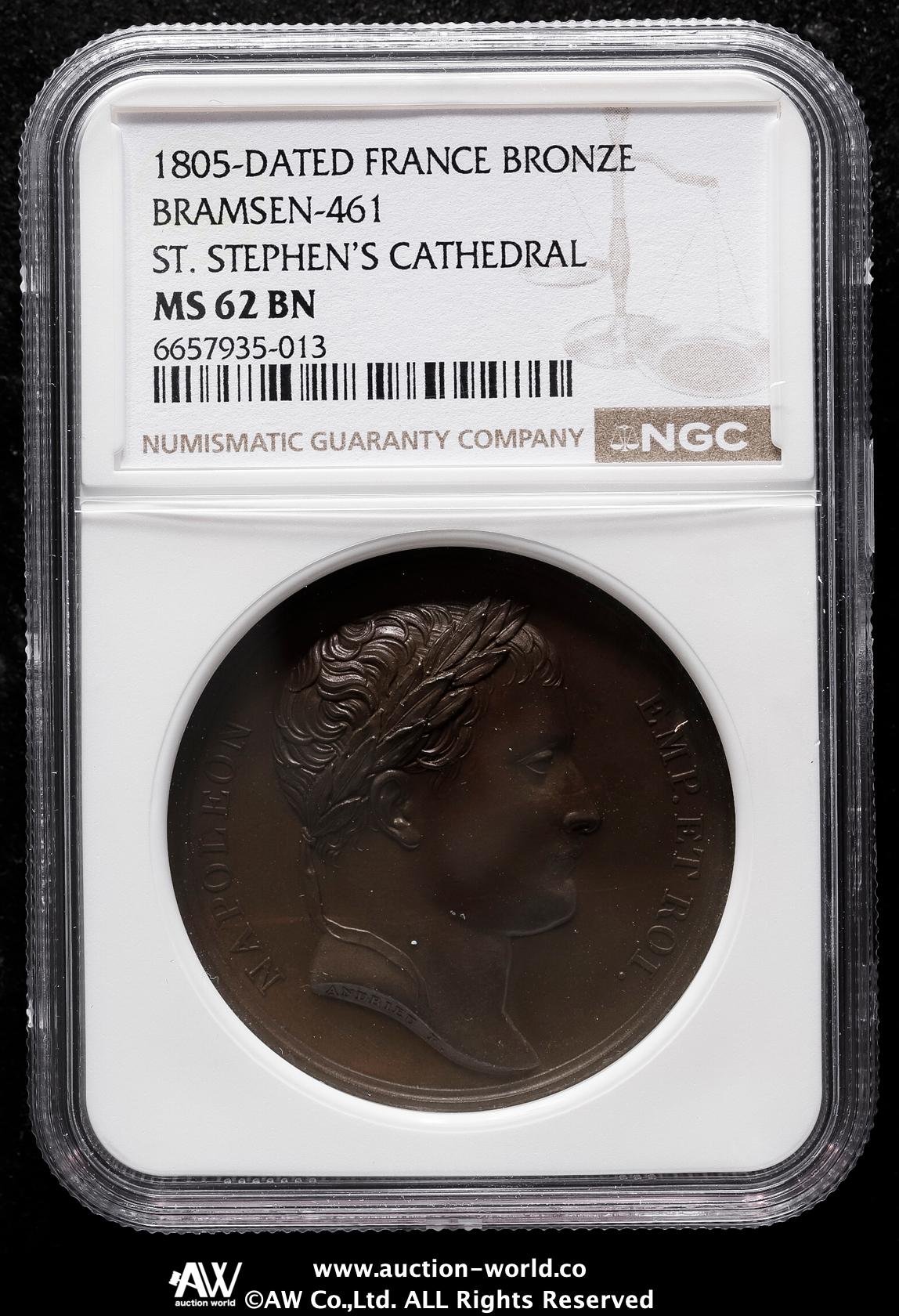 貨幣博物館 | FRANCE Napoleon I ナポレオン1世（1802~15） Bronze