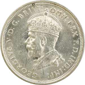 Coin Museum | AUSTRALIA オーストラリアFlorin 1927 KM31．ジョージ5