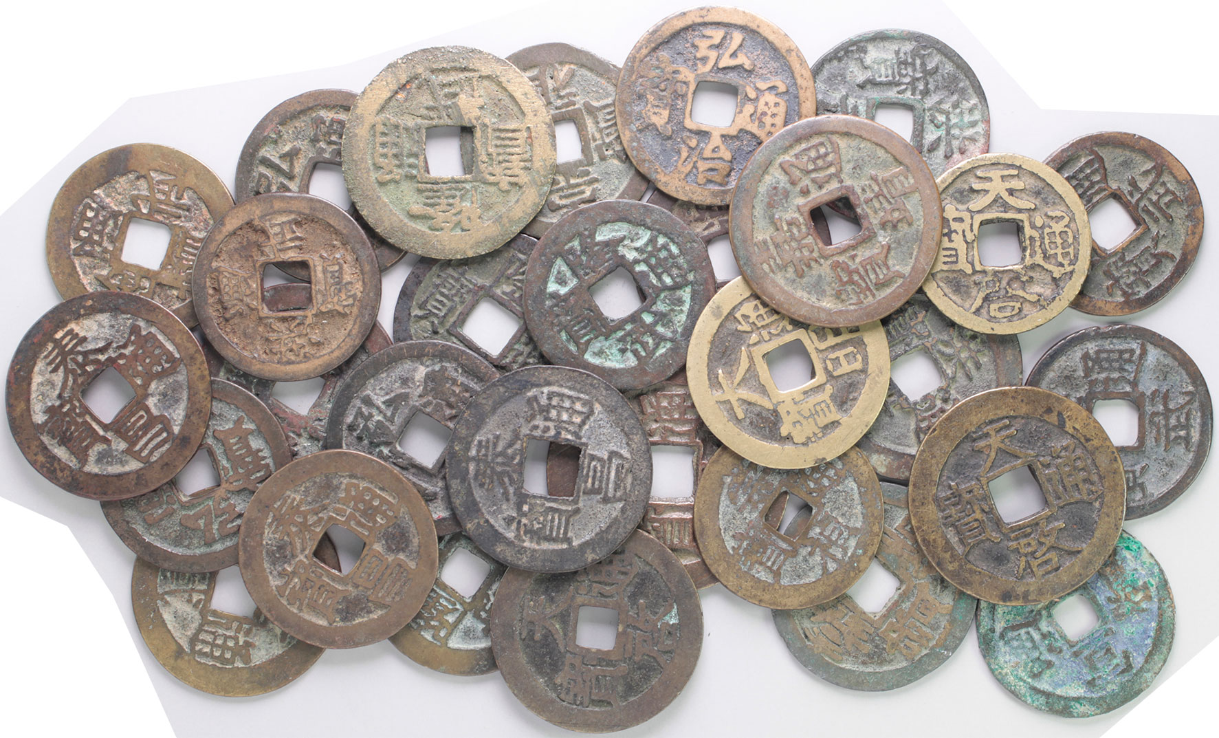 貨幣博物館 | 中国 CHINA歴代銭 Chinese Imperial Coinage明銭30枚組 