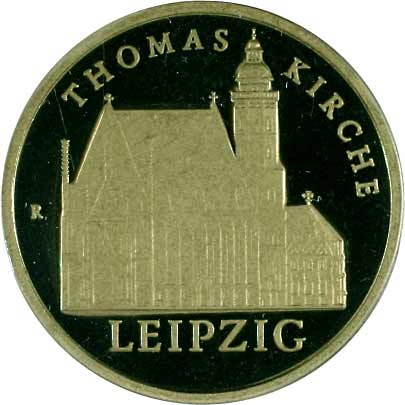 美品 PCGS-PR67 東ドイツ 1984 ライプチッヒ トーマス教会 2025